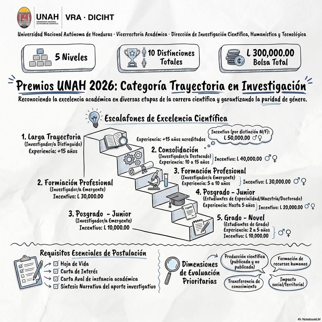 Categoría Trayectoria en Investigación
