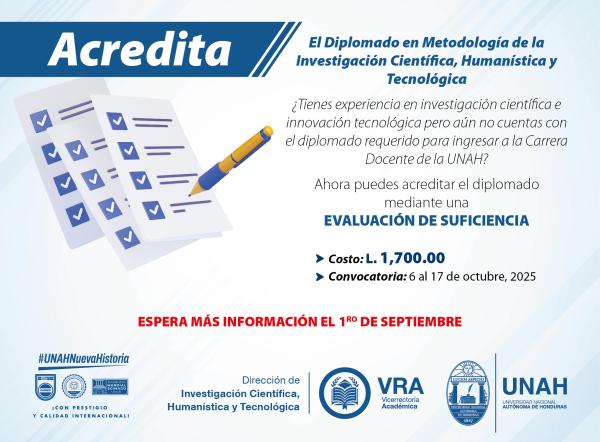 Anuncio a Evaluacion por suficiencia del DMIC